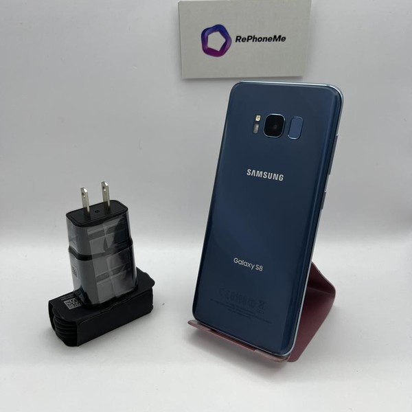 Samsung Galaxy S8 - Verizon, 64 GB, Blue, 4 GB, SM-G950U