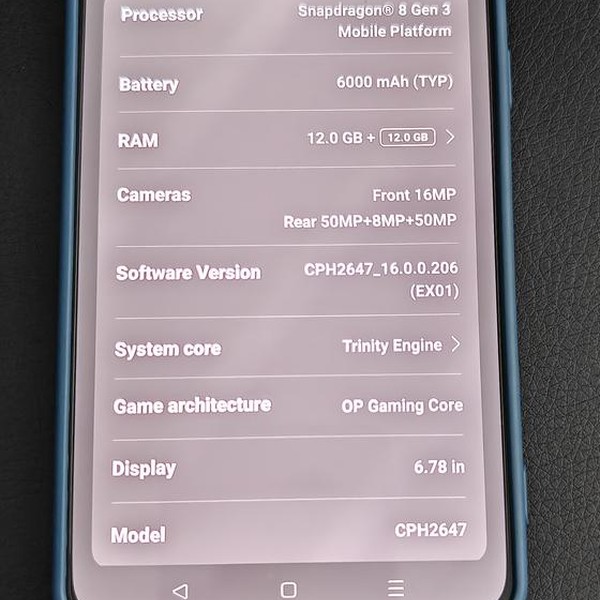 OnePlus 13R - Unlocked, 256 GB, Astral Trail, 12 GB
