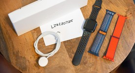 Good
													Apple Watch Series 9 45mm - Unlocked, Graphite, A2984 - Cellular, Stainless, photo 1 of 6