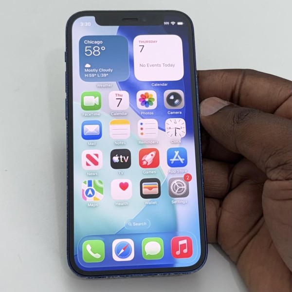 Apple iPhone 12 Mini - Unlocked, 64 GB, Blue, A2176