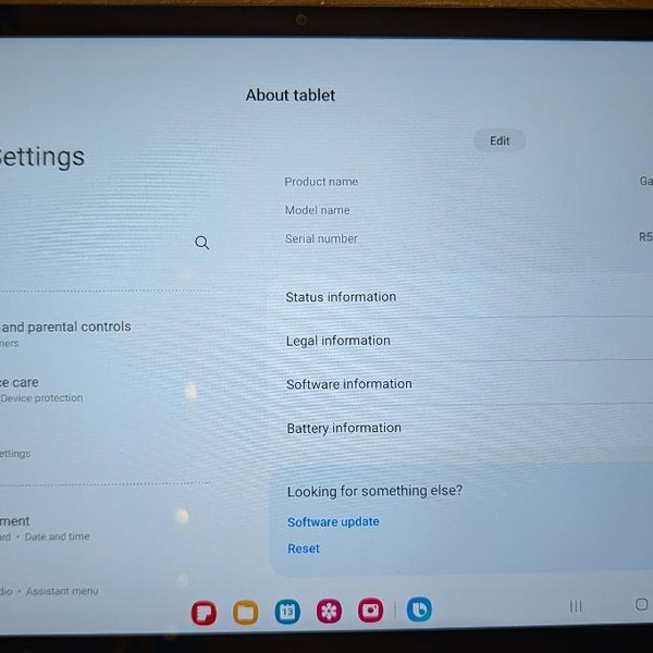 Samsung Galaxy Tab S7 - Wi-Fi, 512 GB, Mystic Black, 8 GB, SM-T870, Wi-Fi