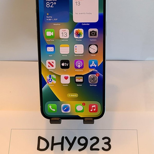 Apple iPhone 13 Pro Max - Unlocked, 256 GB, Silver, A2484