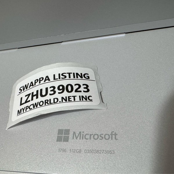 Microsoft Surface Pro 5 (2017) - Wi-Fi, 512 GB, Silver, 16 GB