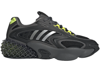 adidas 4D Krazed Black Solar Yellow for sale