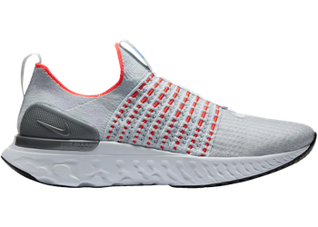 Nike React Phantom Run Flyknit 2 Pure Platinum Flash Crimson for sale