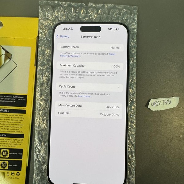 Apple iPhone 15 Pro Max - Unlocked, 1 TB, Natural, A2849