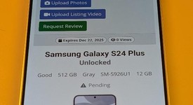 Good
													Samsung Galaxy S24 Plus - T-Mobile, Gray, 512 GB, 12 GB, SM-S926U, photo 1 of 8