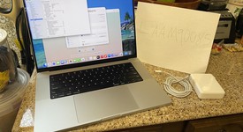 Good
													MacBook Pro 2021 - 16" - Apple M1 Pro 10-core, Silver, 1 TB, 16 GB, photo 1 of 15