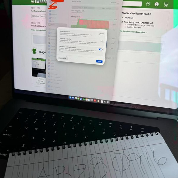 MacBook Pro 2021 - 16 inch - 512 GB, Silver, 16 GB, Apple M1 Pro 10-core