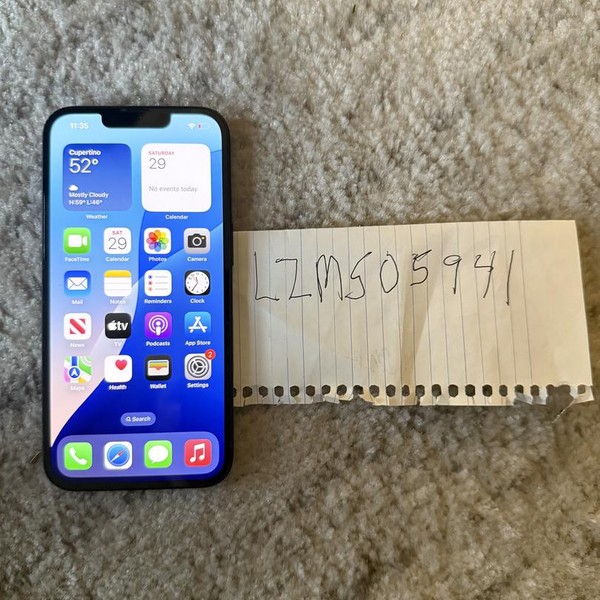 Apple iPhone 14 - Unlocked, 128 GB, Midnight, A2649