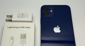 Mint
													Apple iPhone 12 - Unlocked, Blue, 128 GB, A2172, photo 4 of 5