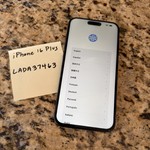 Good Apple iPhone 16 Plus - Unlocked, 128 GB, Black, A3082