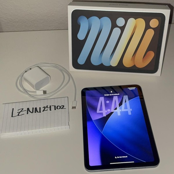 Apple iPad Mini 7th Gen - Wi-Fi, 128 GB, Blue, A2993