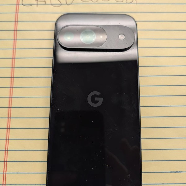 Google Pixel 9 - T-Mobile, 128 GB, Obsidian, 12 GB, G2YBB