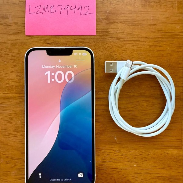Apple iPhone 13 - Unlocked, 128 GB, Starlight, A2482
