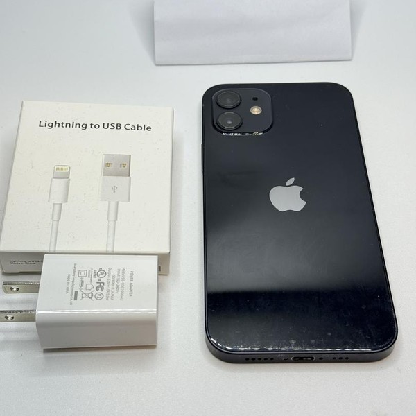Apple iPhone 12 - Unlocked, 64 GB, Black, A2172