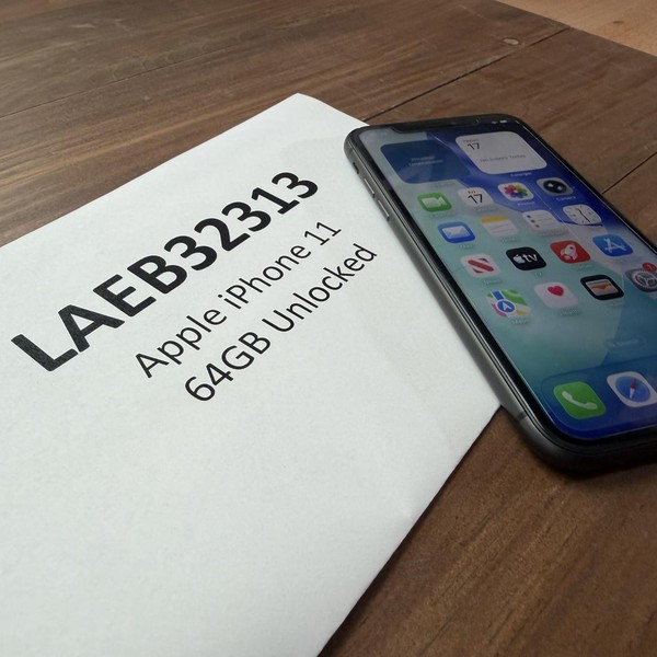 Apple iPhone 11 - Unlocked, 64 GB, Black, A2111