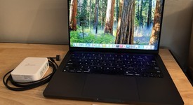 Good
													MacBook Pro Late 2023 (M3) - 14" - Apple M3 Pro 11-core, Black, 512 GB, 18 GB, 14-core GPU, photo 1 of 14