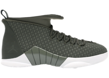 Jordan 15 Retro PSNY Woven Olive for sale