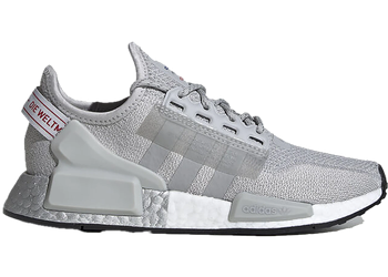 adidas NMD V2 Grey Two Silver Metallic (Youth) for sale
