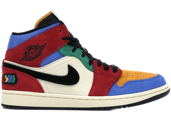 Jordan 1 Mid SE Fearless Blue the Great for sale