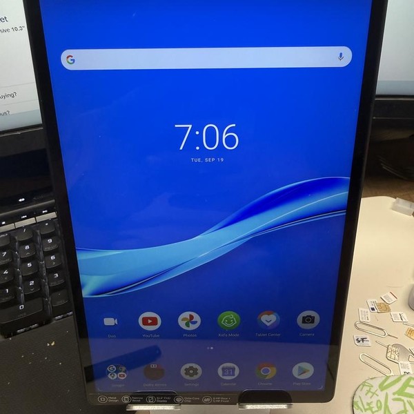 Lenovo Smart Tab M10 Gen 2 10.3 inch - Wi-Fi, 64 GB, 4 GB