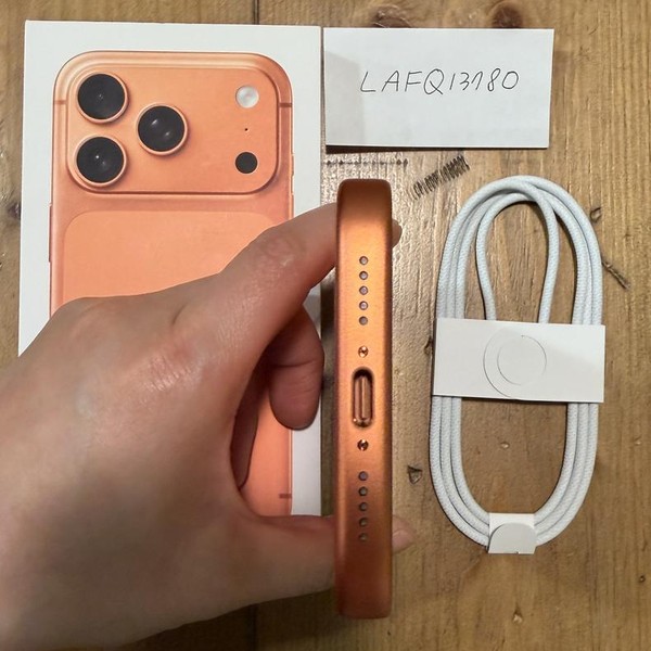 Apple iPhone 17 Pro - Unlocked, 256 GB, Cosmic Orange, A3256