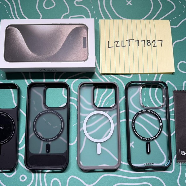 Apple iPhone 15 Pro - Unlocked, 128 GB, Natural, A2848