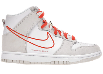 Nike Dunk High First Use White Sail Orange (Women's) for sale