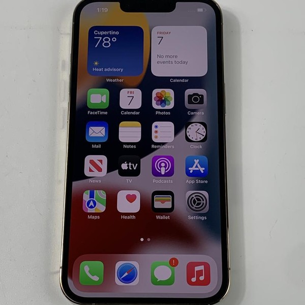 Apple iPhone 13 Pro - Unlocked, 128 GB, Gold, A2483