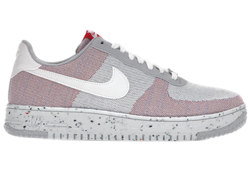 Nike Air Force 1 Low Crater Flyknit Wolf Grey for sale