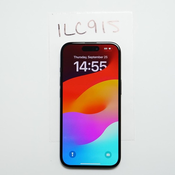 Apple iPhone 15 - Unlocked, 128 GB, Black, A2846