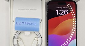 Mint
													Apple iPhone 15 - Unlocked, Black, 128 GB, A2846, photo 1 of 14