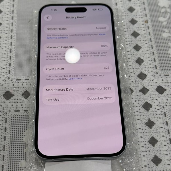 Apple iPhone 15 - T-Mobile, 128 GB, Blue, A2846