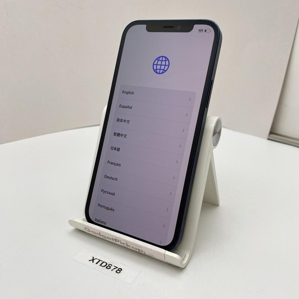 Apple iPhone 12 - Unlocked, Blue, 128 GB, A2172