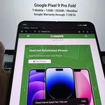 Mint Google Pixel 9 Pro Fold - T-Mobile, 256 GB, Obsidian, GGH2X