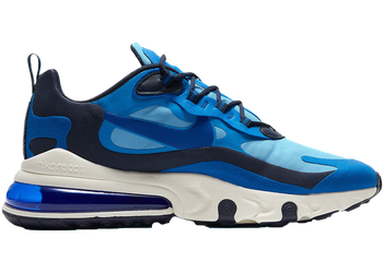 Nike Air Max 270 React Triple Blue for sale