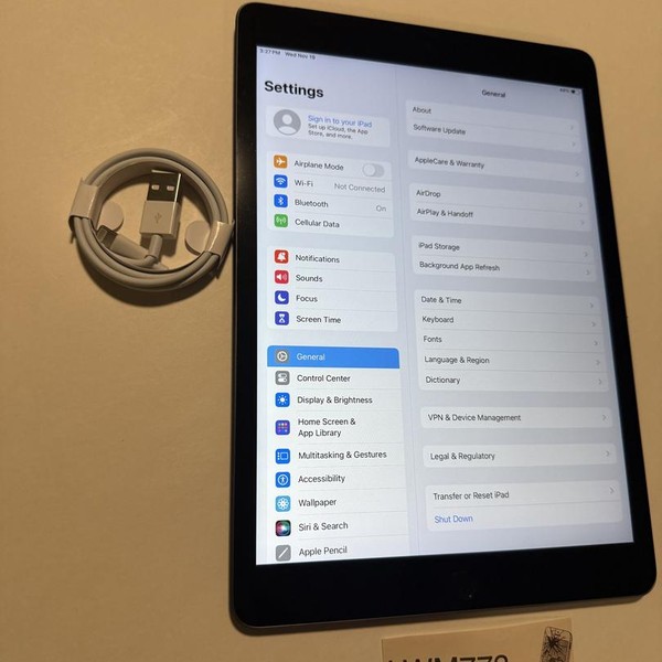Apple iPad 9th Gen - Unlocked, 64 GB, Gray, A2603