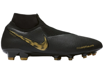 Nike Phantom Vision Elite DF FG Black Metallic Vivid Gold for sale