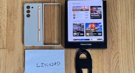 Mint
													Samsung Galaxy Z Fold5 - Unlocked, Icy Blue, 256 GB, 12 GB, SM-F946U1, photo 1 of 10