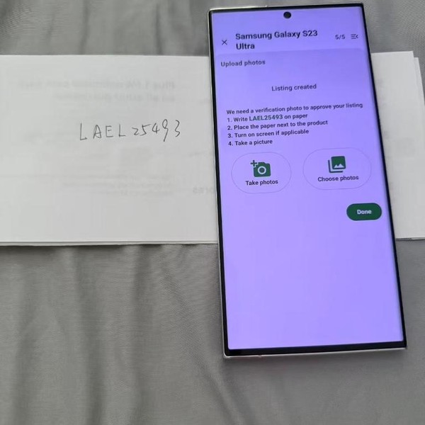 Samsung Galaxy S23 Ultra - Unlocked Non-US, 256 GB, Cream, 8 GB, SM-S9180/DS