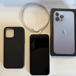 Good Apple iPhone 13 Pro Max - Verizon, Sierra Blue, 256 GB, A2484