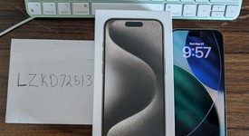 Good
													Apple iPhone 15 Pro - Unlocked, Natural, 128 GB, A2848, photo 1 of 6