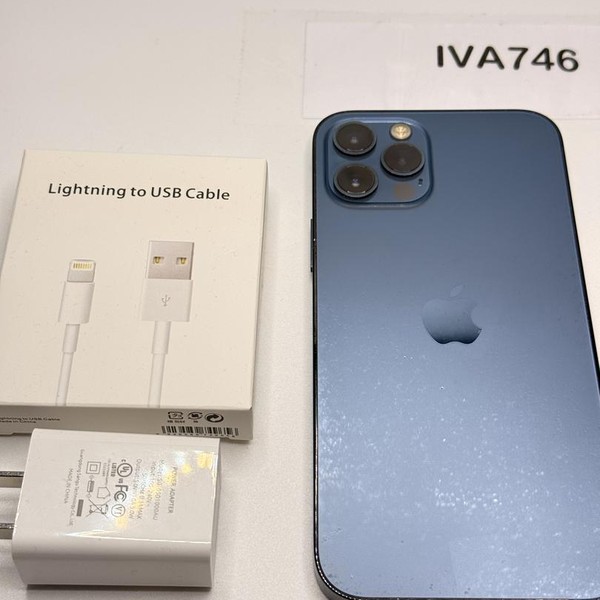 Apple iPhone 12 Pro - Unlocked, 128 GB, Pacific Blue, A2341