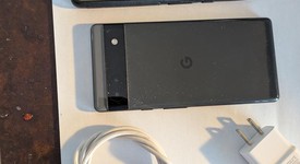 Good
													Google Pixel 6a - Unlocked, Charcoal, 128 GB, 6 GB, GX7AS, photo 3 of 9