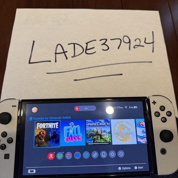 Nintendo Switch - OLED - 64 GB, White