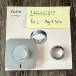 Good Oura Ring Gen 4 - Brushed Silver, Size 8