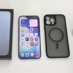 Good Apple iPhone 13 Pro Max - Unlocked, 256 GB, Sierra Blue, A2484