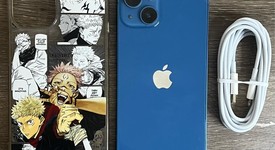 Good
													Apple iPhone 13 - Unlocked, Blue, 256 GB, A2482, photo 1 of 8