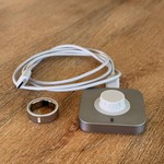 Good Oura Ring Gen 4 - Brushed Silver, Size 9